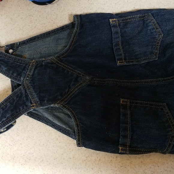 Old Navy Unisex Jean Overalls for Baby - Picture 4 of 4